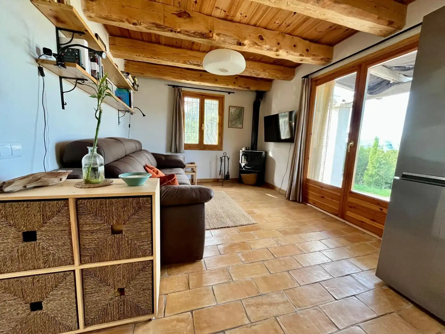Sala de estar de Finca rústica en venta en Freginals con Terraza y Trastero