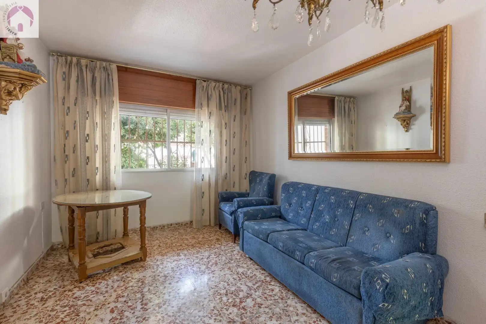 Sala de estar de Casa adosada en venta en Maracena con Aire acondicionado, Calefacción y Terraza