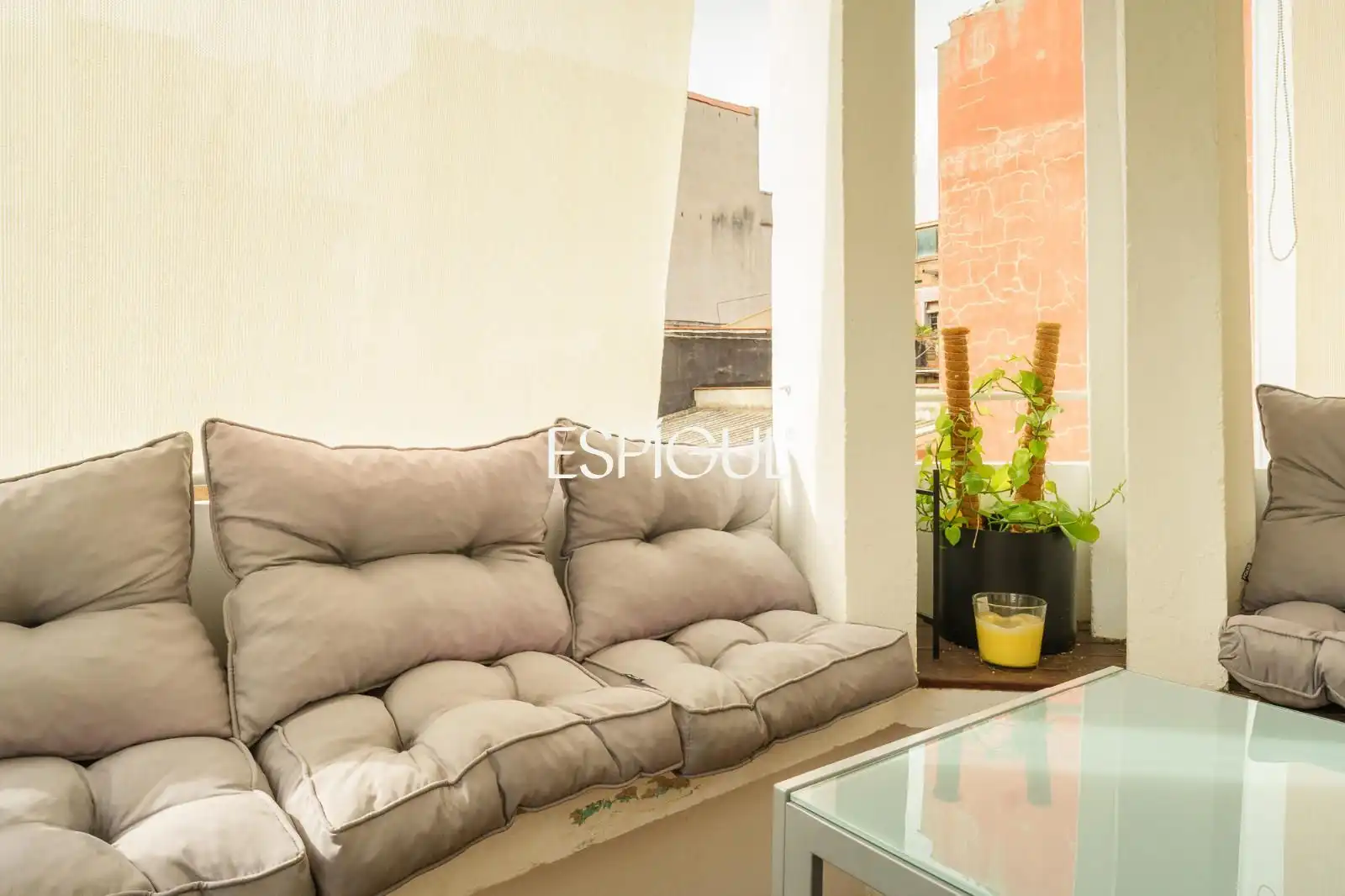 Terrasse von Wohnung zur Miete in Sants - Montjuïc