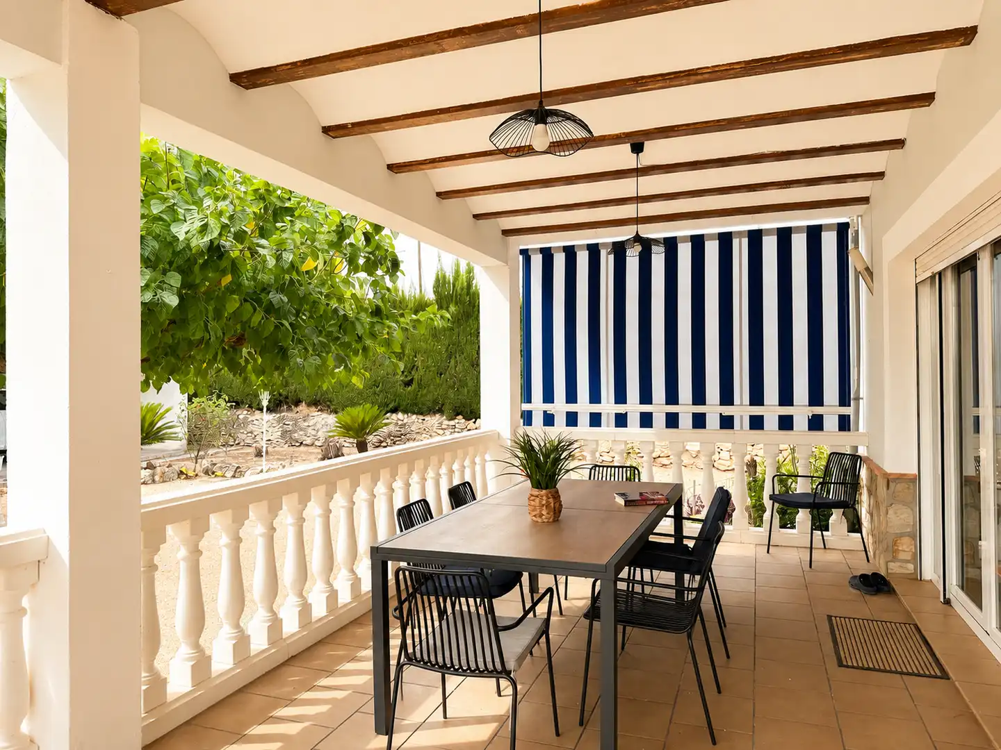 Terraza de Casa o chalet en venta en Ontinyent con Aire acondicionado, Calefacción y Jardín privado