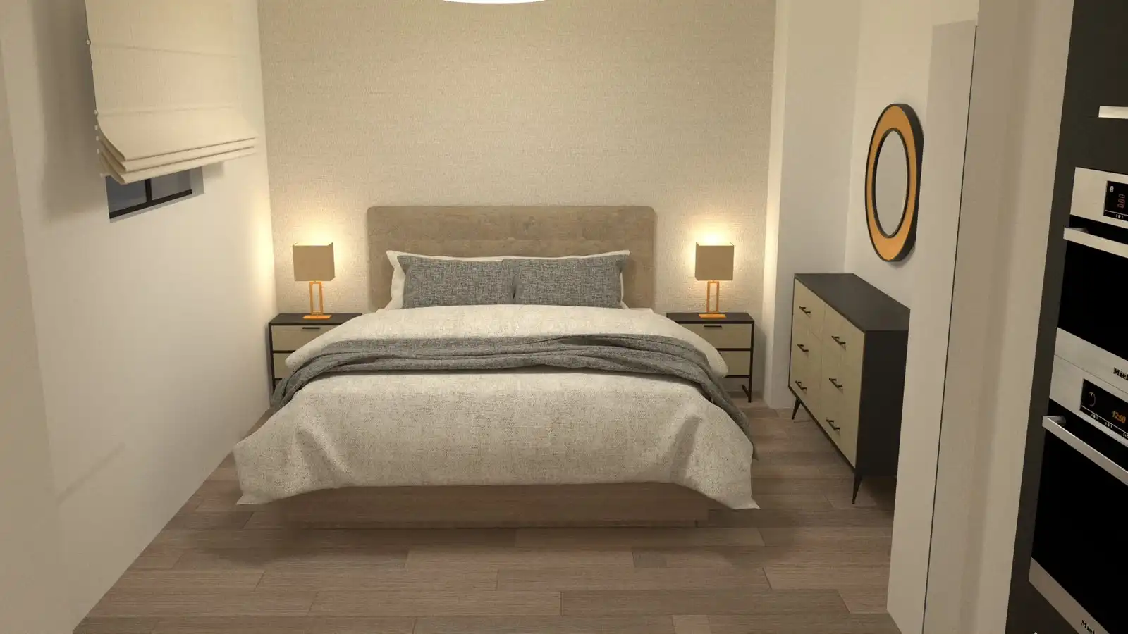 Dormitori de Apartament en venda en Jaén amb Aire condicionat, Calefacció i Moblat