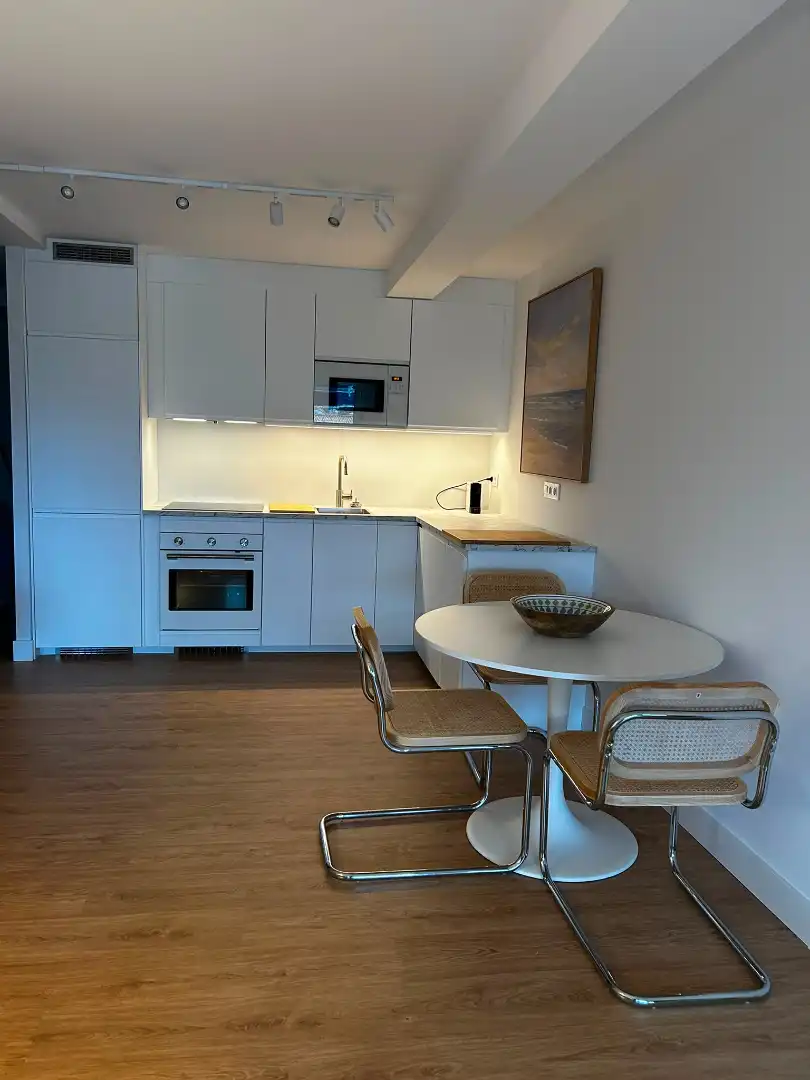 Küche von Wohnung zur Miete in Santander mit Heizung, Privatgarten und Terrasse