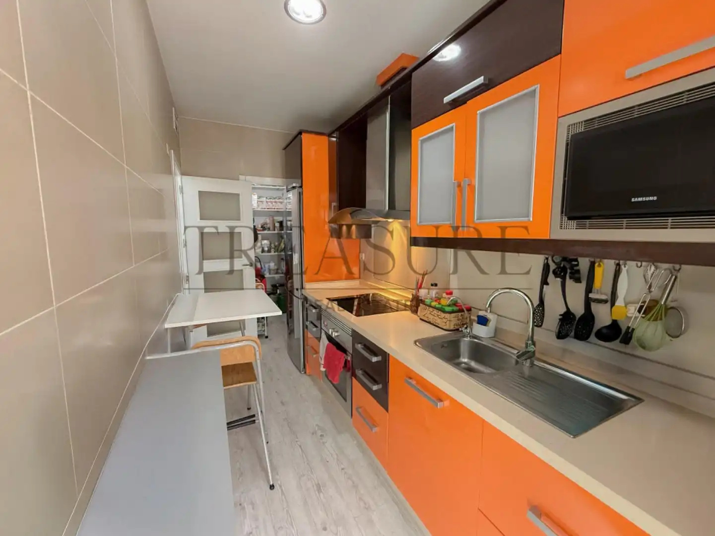 Kitchen of Flat for sale in Murcia  with Air Conditioner and Storage room