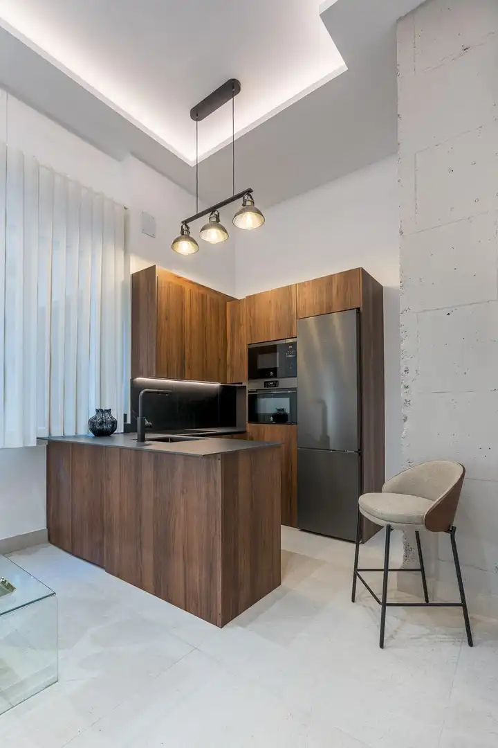 Kitchen of Ground floor for sale in Granada  with Air Conditioner, Private garden and Furnished