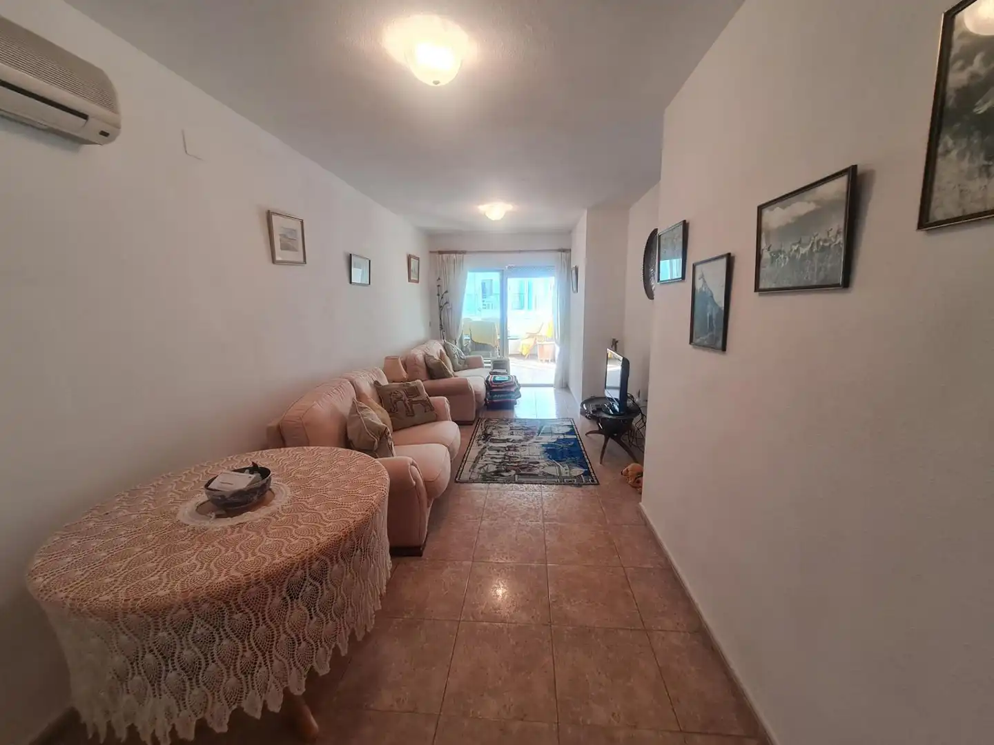 Living room of Apartments for sale in Calpe / Calp  with Air Conditioner, Heating and Terrace