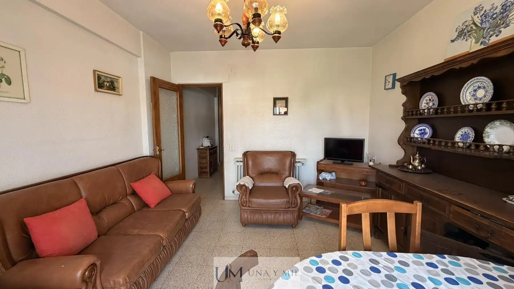 Living room of Flat for sale in Salamanca  with Heating, Terrace and Balcony