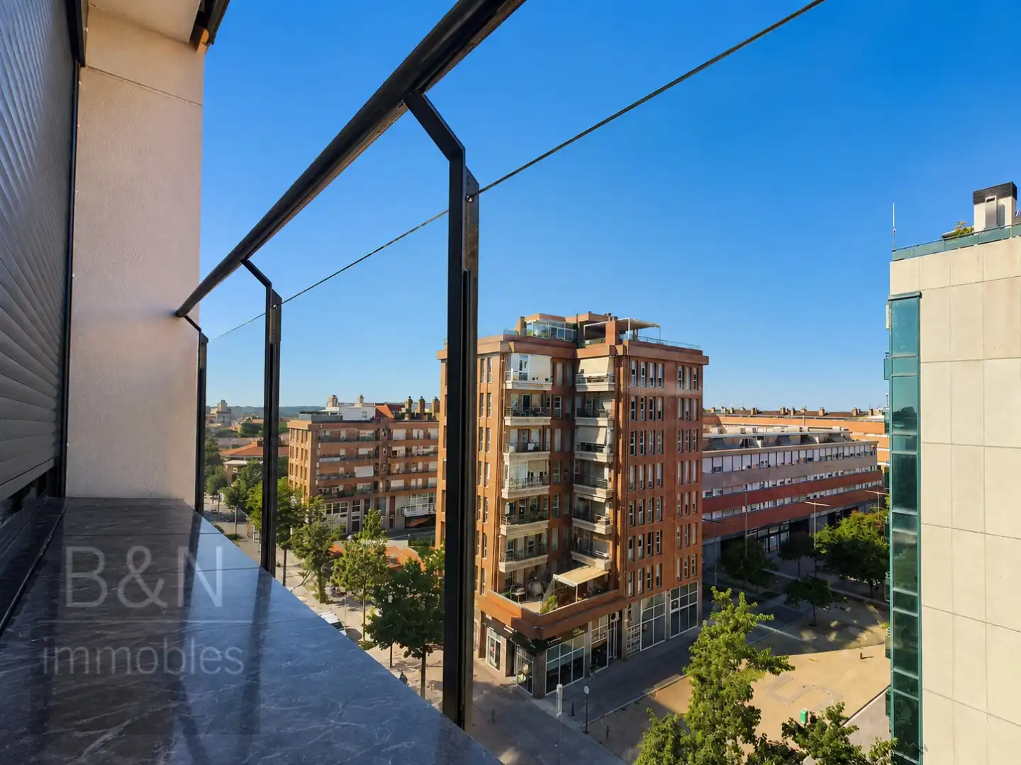 Vista exterior de Piso en venta en Terrassa con Balcón