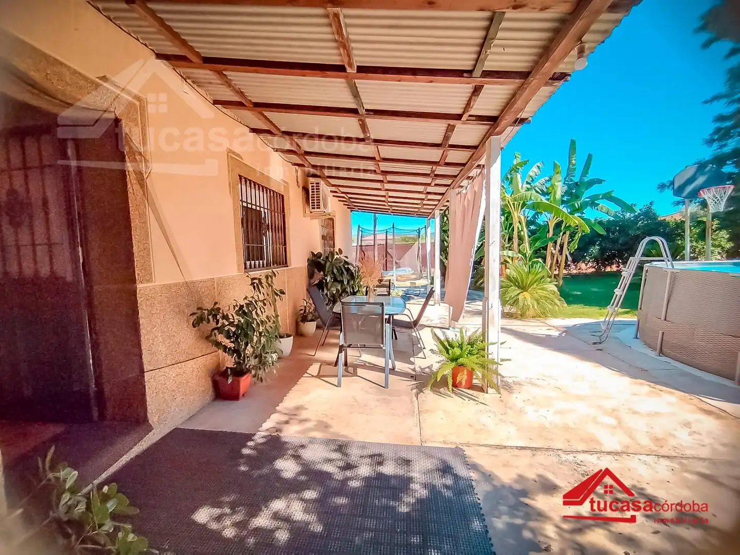 Terrassa de Casa o xalet en venda en Córdoba amb Aire condicionat, Calefacció i Jardí privat