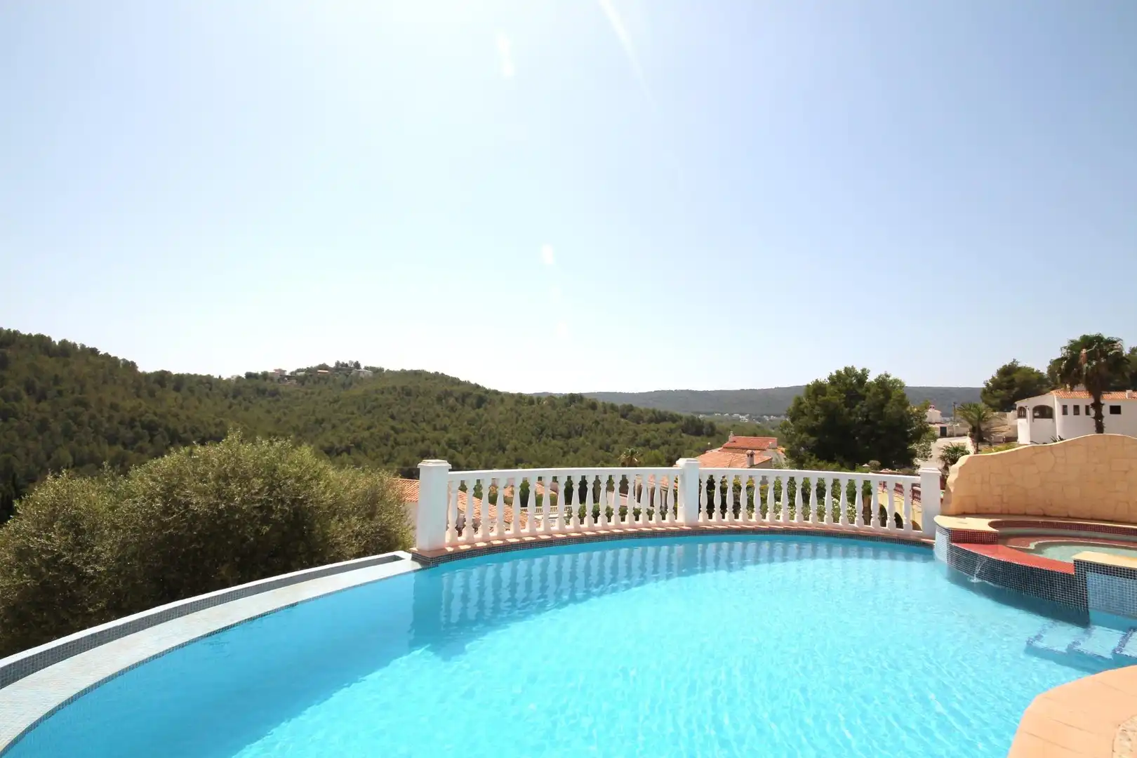 Piscina de Casa o xalet en venda en Jávea / Xàbia amb Calefacció, Jardí privat i Terrassa