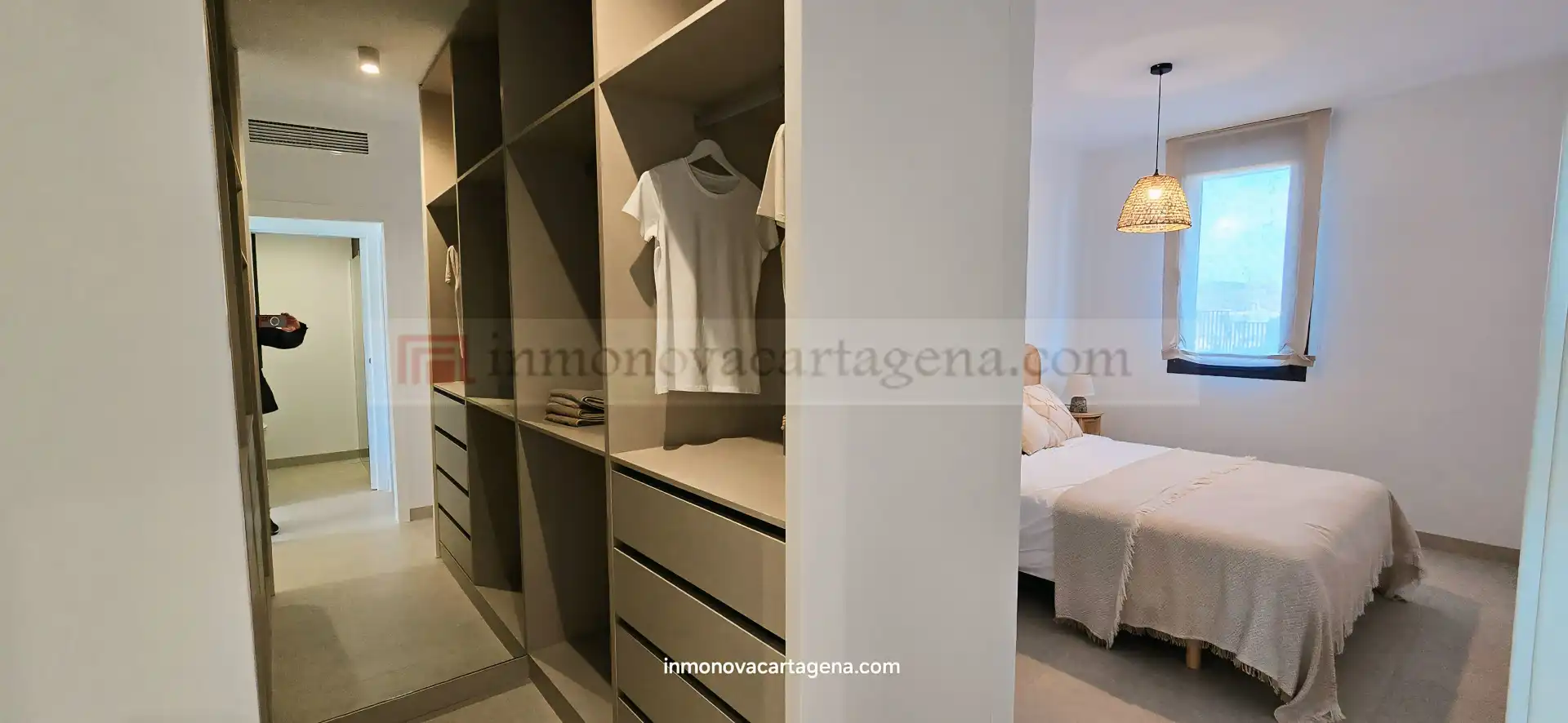 Bedroom of Flat for sale in Cartagena  with Air Conditioner, Terrace and Storage room