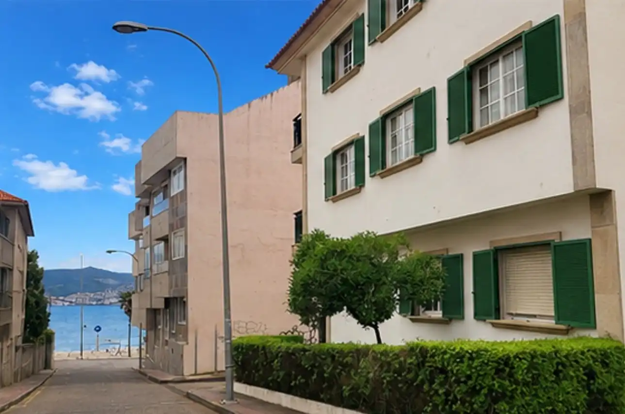 Vista exterior de Piso en venta en Nigrán con Terraza, Trastero y Balcón
