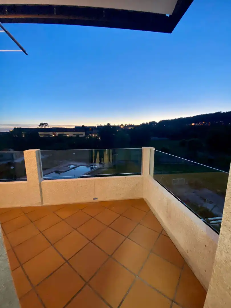 Terrace of Houses for rent in Sanxenxo  with Private garden, Parquet flooring and Terrace