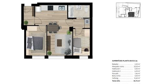 Foto 3 de Piso en venta en Carrer de Montblanc, 39, Poble Nou, Vilafranca del Penedès