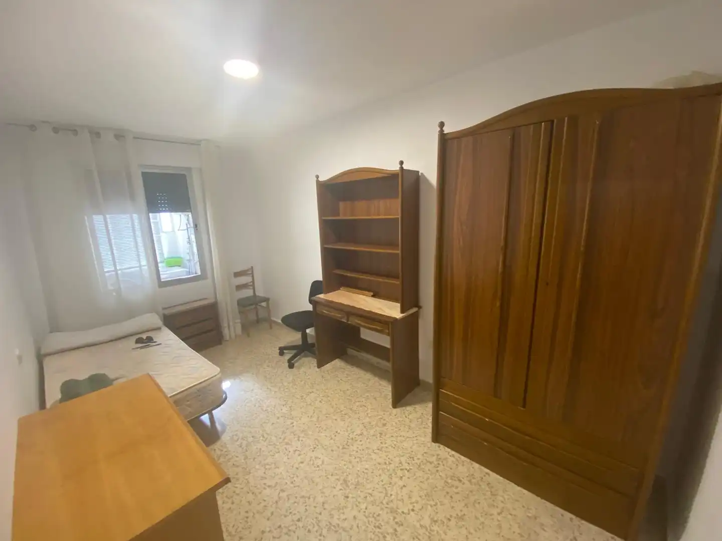 Bedroom of Flat for rent in Granada  with Terrace and Furnished