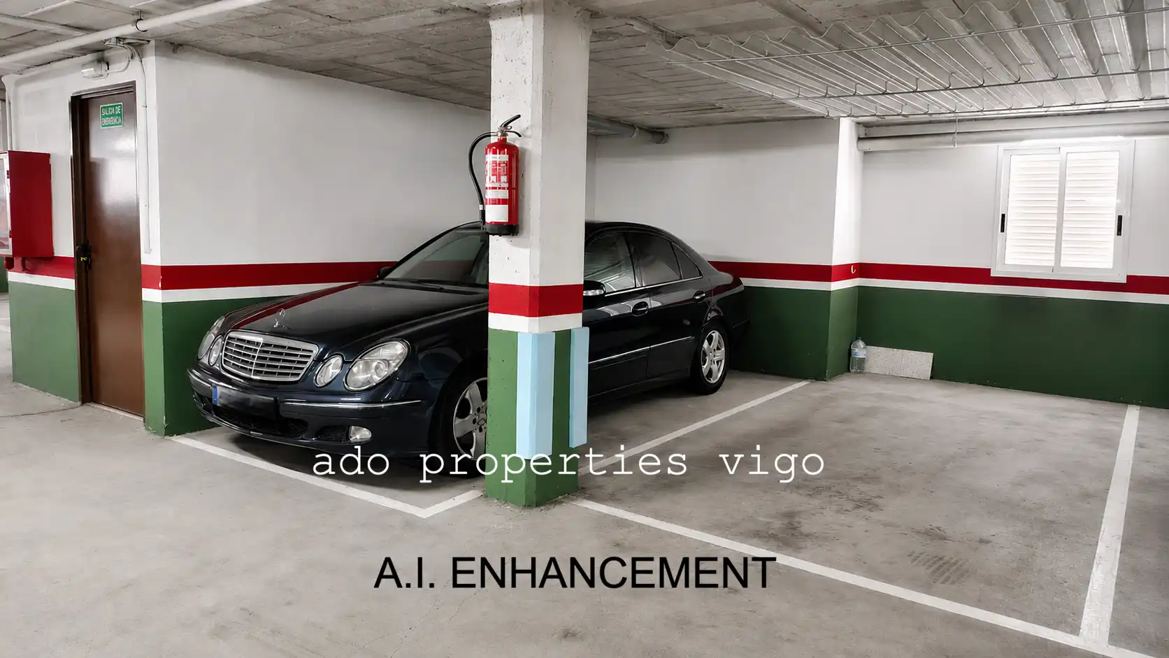 Parking of Flat for sale in Vigo   with Heating and Furnished