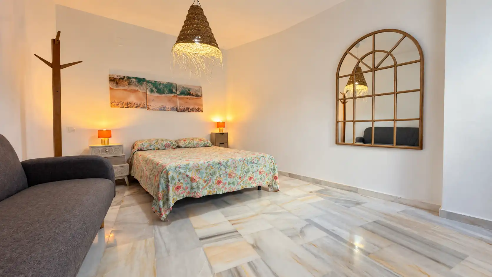 Bedroom of Flat for sale in Calpe / Calp  with Air Conditioner, Terrace and Storage room