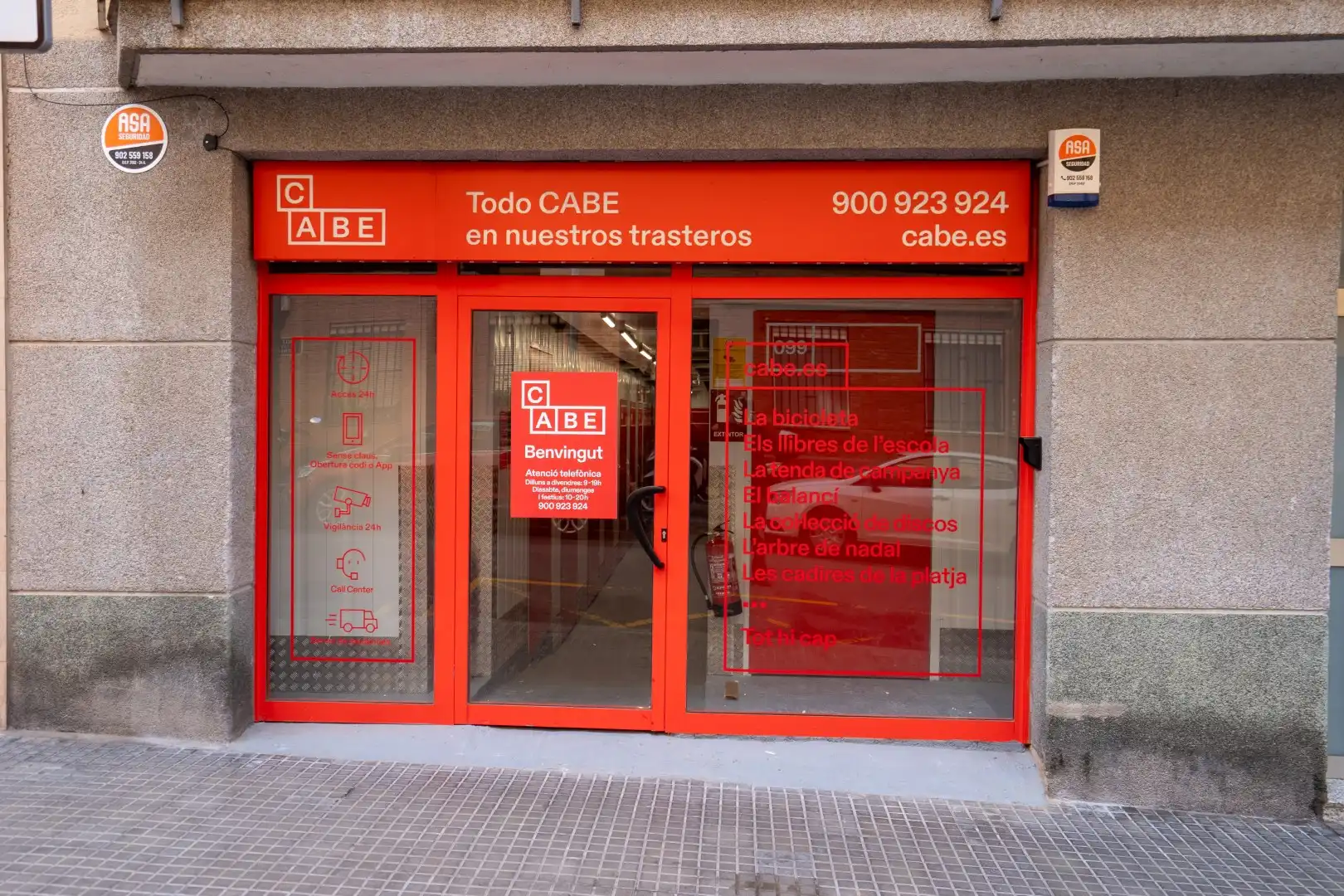 Traster de lloguer en Esplugues de Llobregat amb Alarma