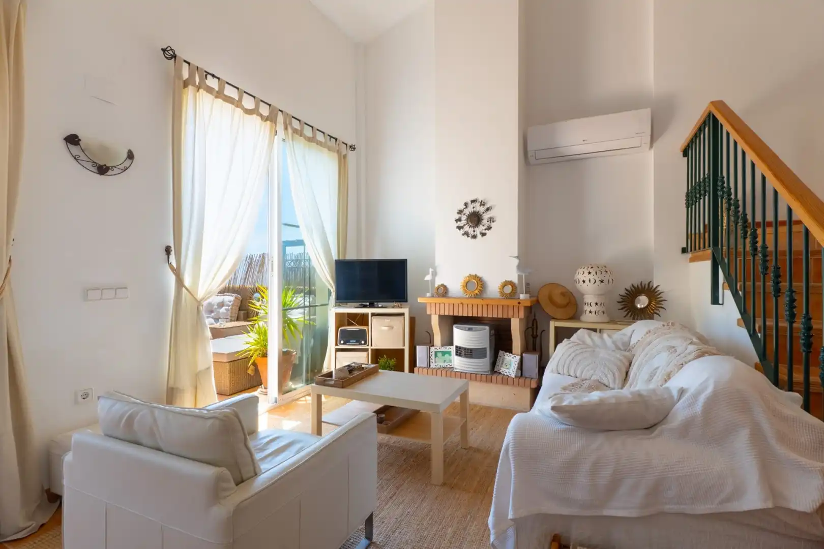 Sala de estar de Piso en venta en Altea con Aire acondicionado, Calefacción y Terraza
