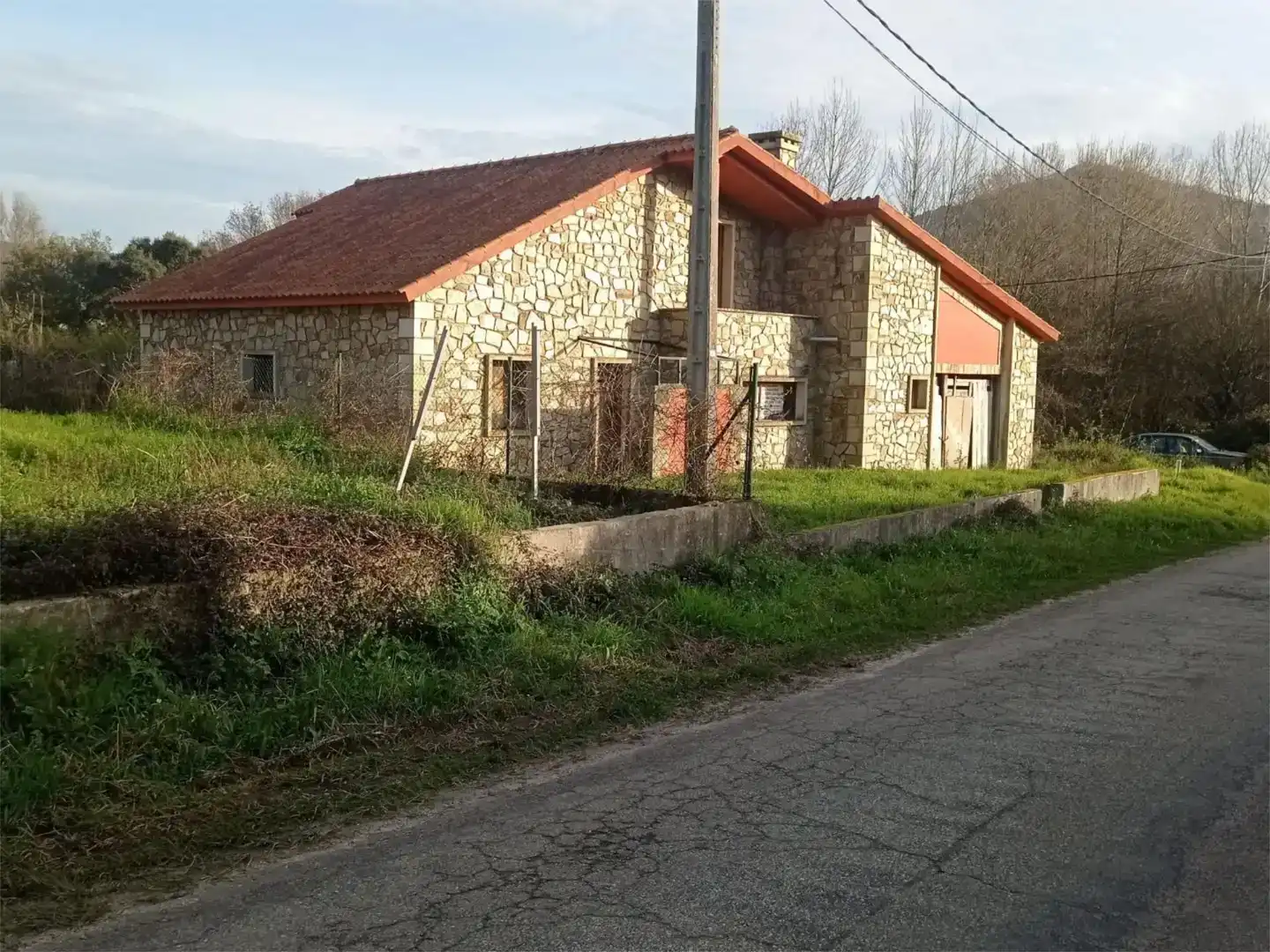 Vista exterior de Casa o chalet en venta en O Rosal  , Pontevedra
