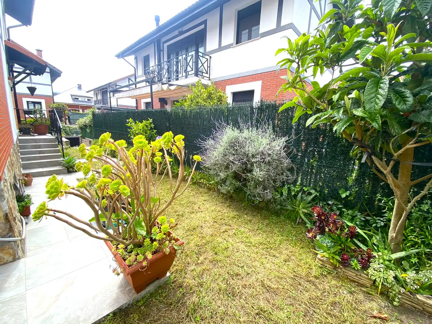 Garden of Houses for sale in Castro-Urdiales  with Heating, Private garden and Parquet flooring