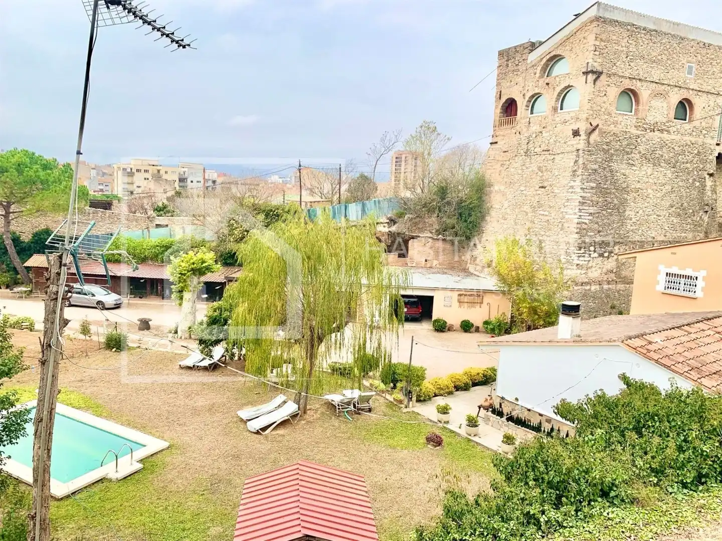 Jardí de Casa o xalet en venda en Girona