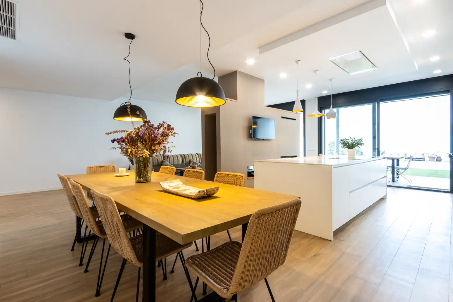 Dining room of Houses for sale in Ponent