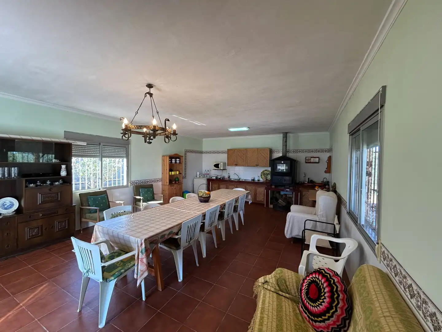 Comedor de Finca rústica en venta en Cartagena con Jardín privado, Terraza y Trastero