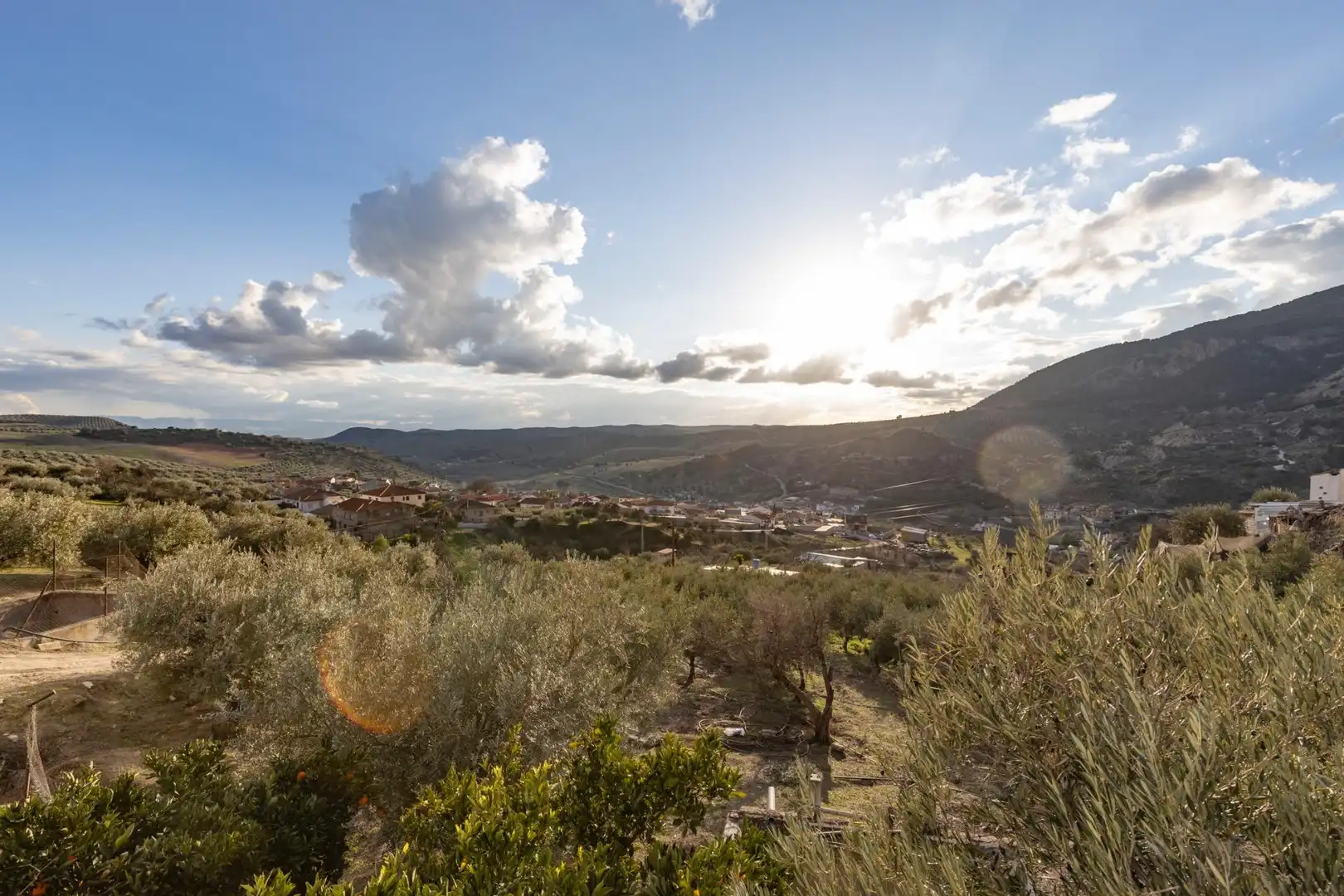 Vista exterior de Planta baja en venta en Moclín con Terraza, Amueblado y Balcón