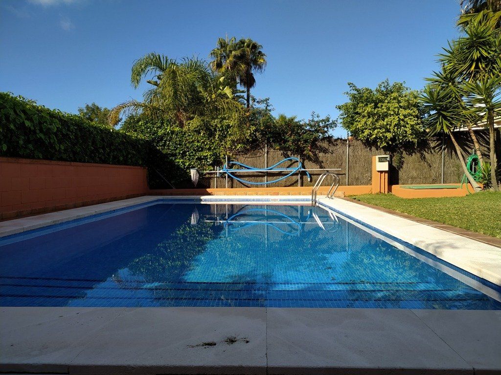 Swimming pool of House or chalet to rent in El Puerto de Santa María  with Air Conditioner, Private garden and Terrace