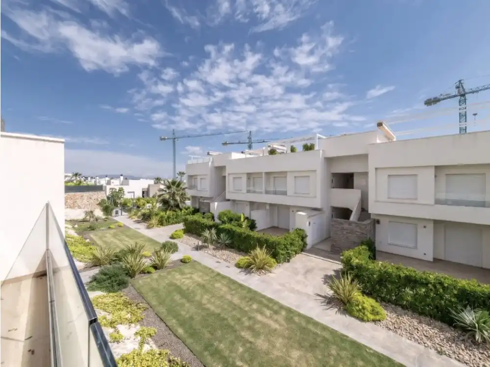 Exterior view of Ground floor for sale in Algorfa  with Air Conditioner, Heating and Private garden