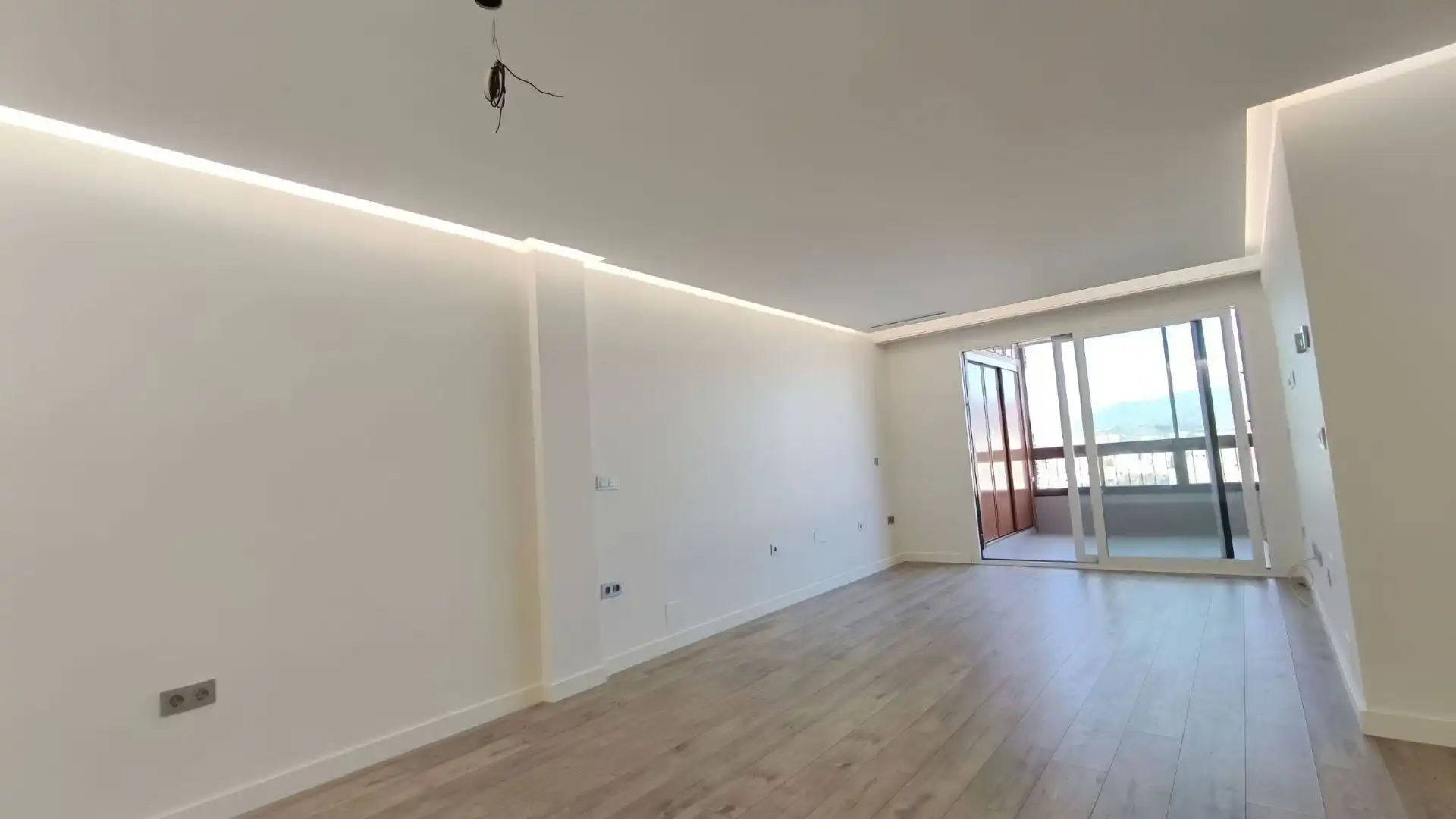Sala de estar de Apartamento de alquiler en Málaga con Aire acondicionado y Calefacción