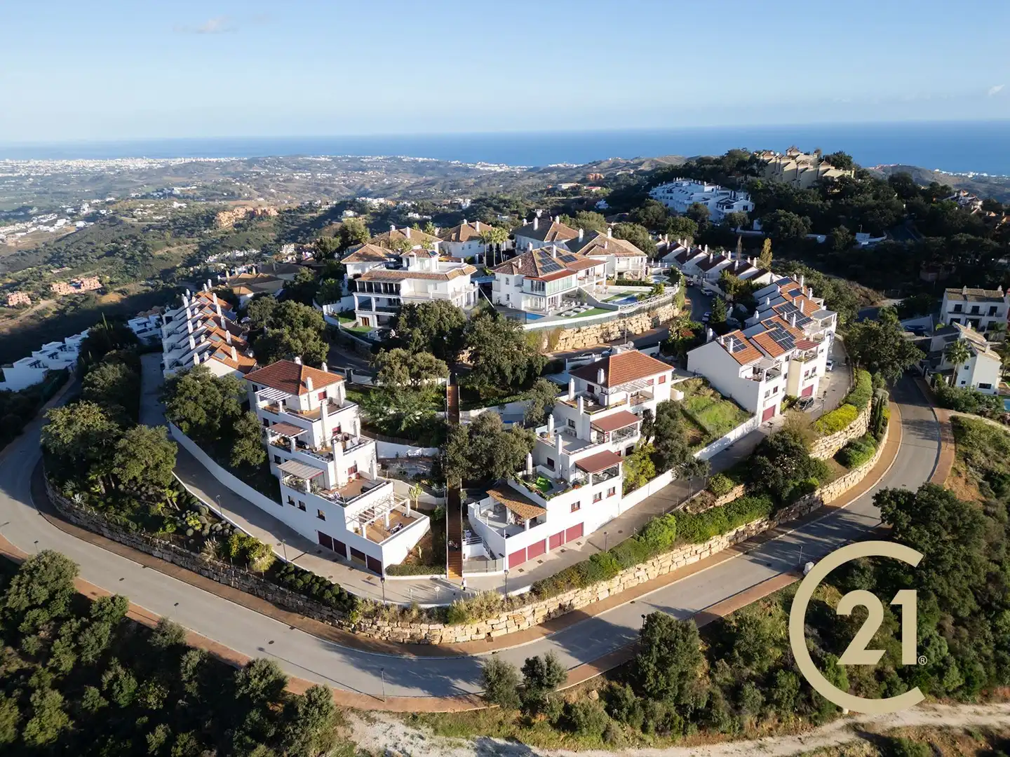 Vista exterior de Casa adosada en venta en Ojén con Aire acondicionado, Calefacción y Jardín privado