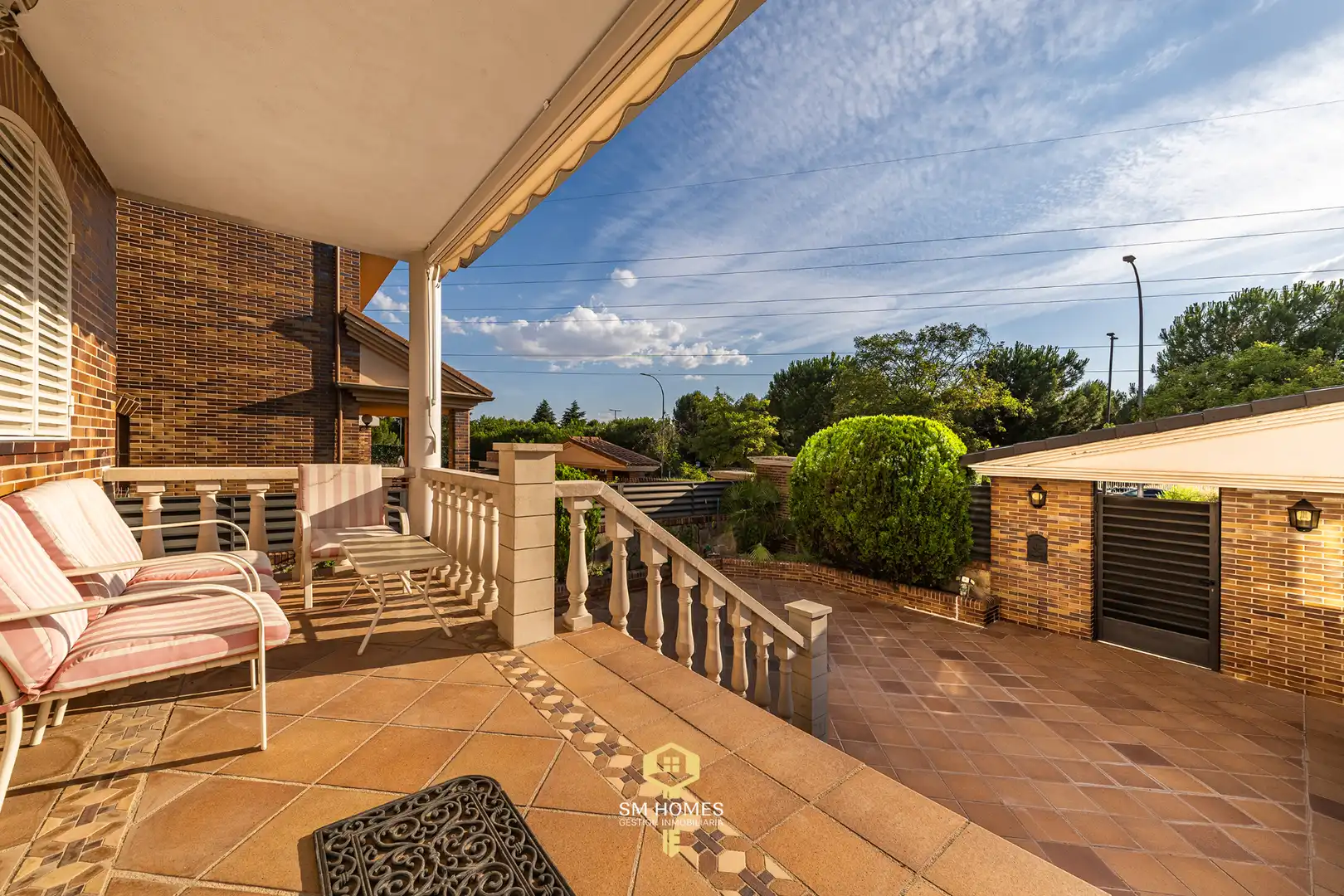 Terraza de Casa adosada en venta en Coslada con Calefacción, Jardín privado y Terraza
