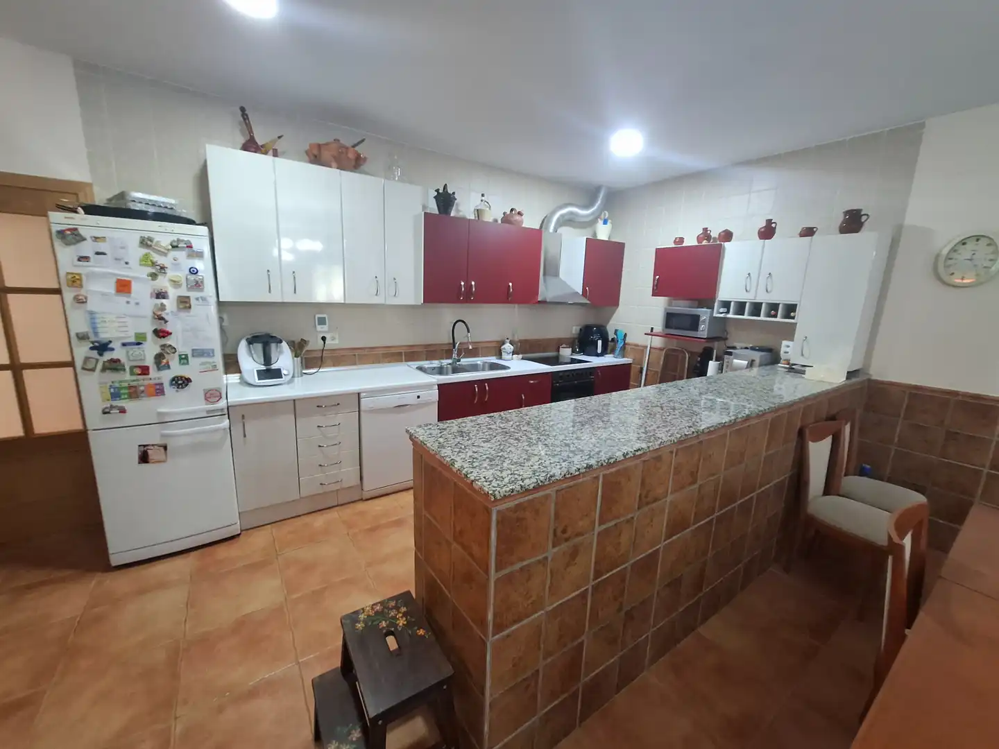 Cuina de Finca rústica en venda en Fernán Caballero amb Aire condicionat, Calefacció i Traster
