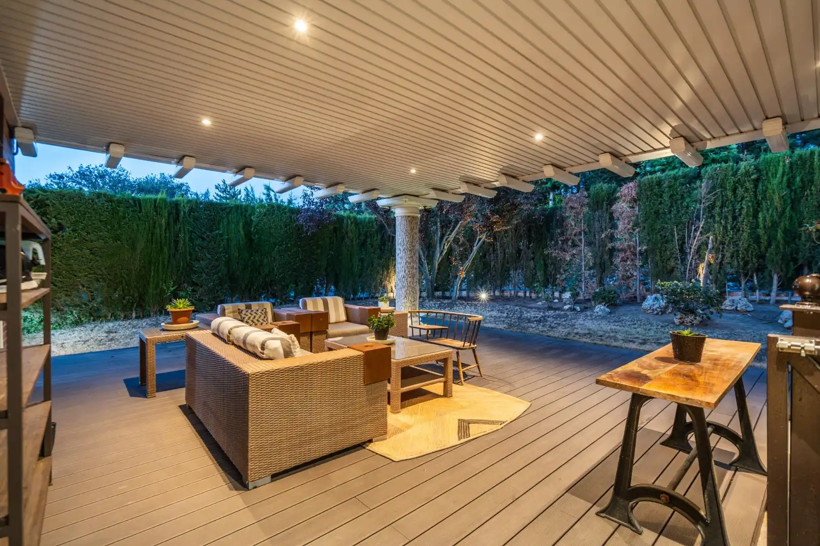 Terrassa de Casa o xalet en venda en Las Rozas de Madrid amb Aire condicionat, Calefacció i Jardí privat