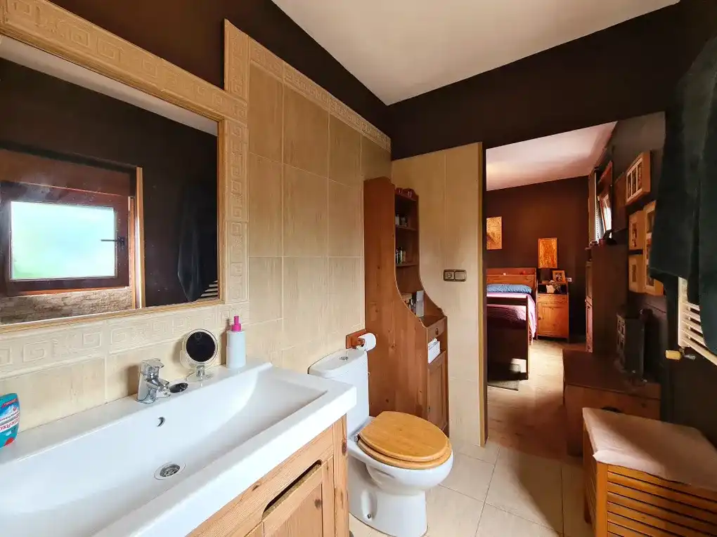 Baño de Casa o chalet en venta en Pravia con Calefacción, Jardín privado y Terraza