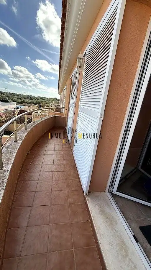 Terrassa de Casa adosada en venda en Es Castell amb Aire condicionat, Jardí privat i Terrassa