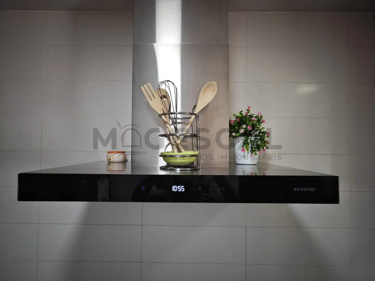 Kitchen of Flat for sale in Montcada i Reixac  with Air Conditioner, Heating and Furnished