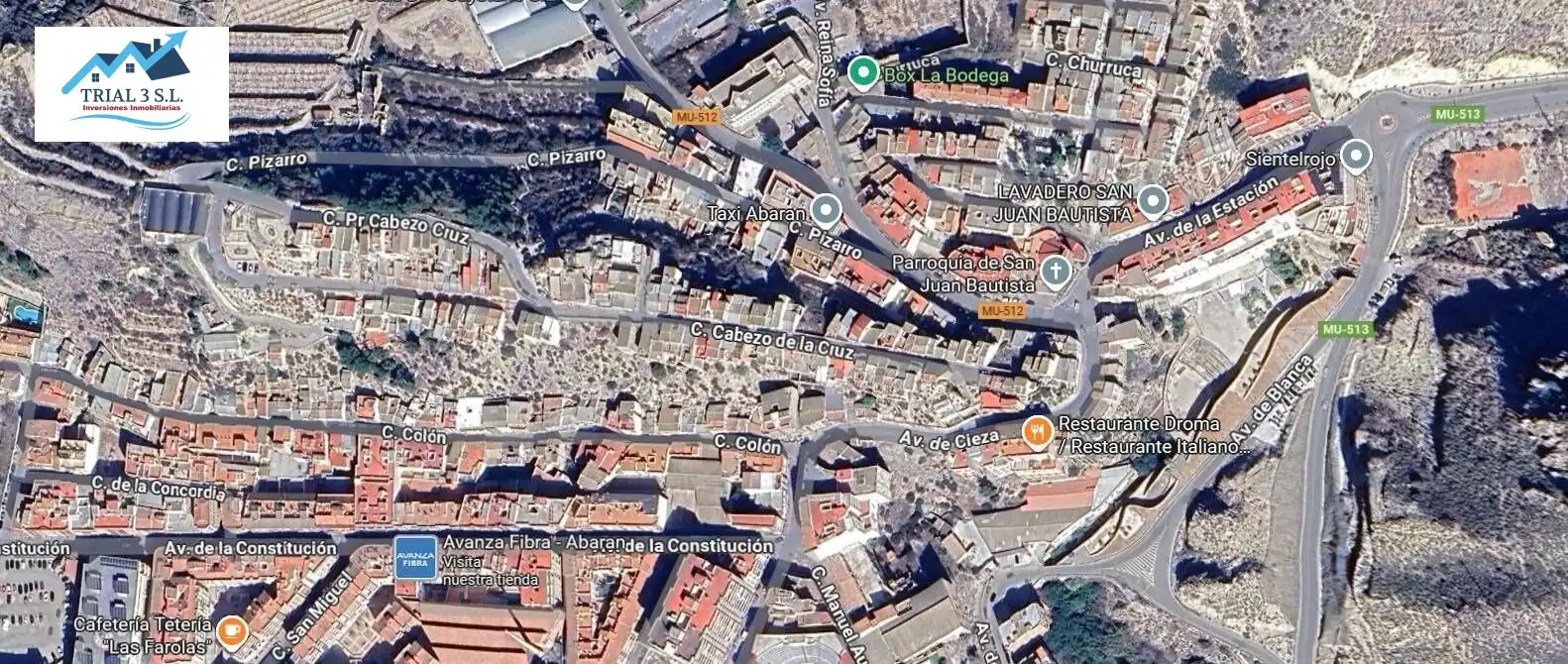 Vista exterior de Piso en venta en Abarán