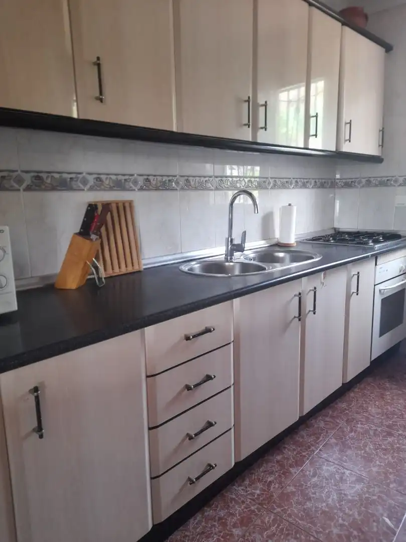 Cocina de Finca rústica en venta en Frigiliana con Calefacción, Jardín privado y Terraza
