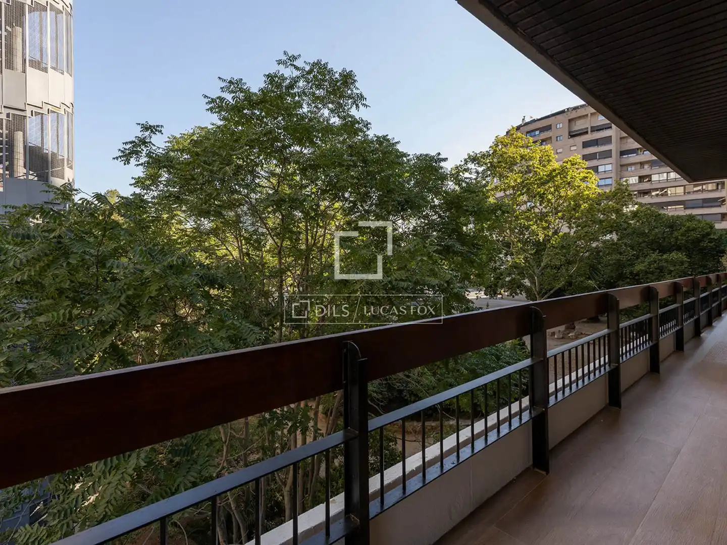 Terrasse von Wohnung zur Miete in Barcelona mit Klimaanlage und Heizung