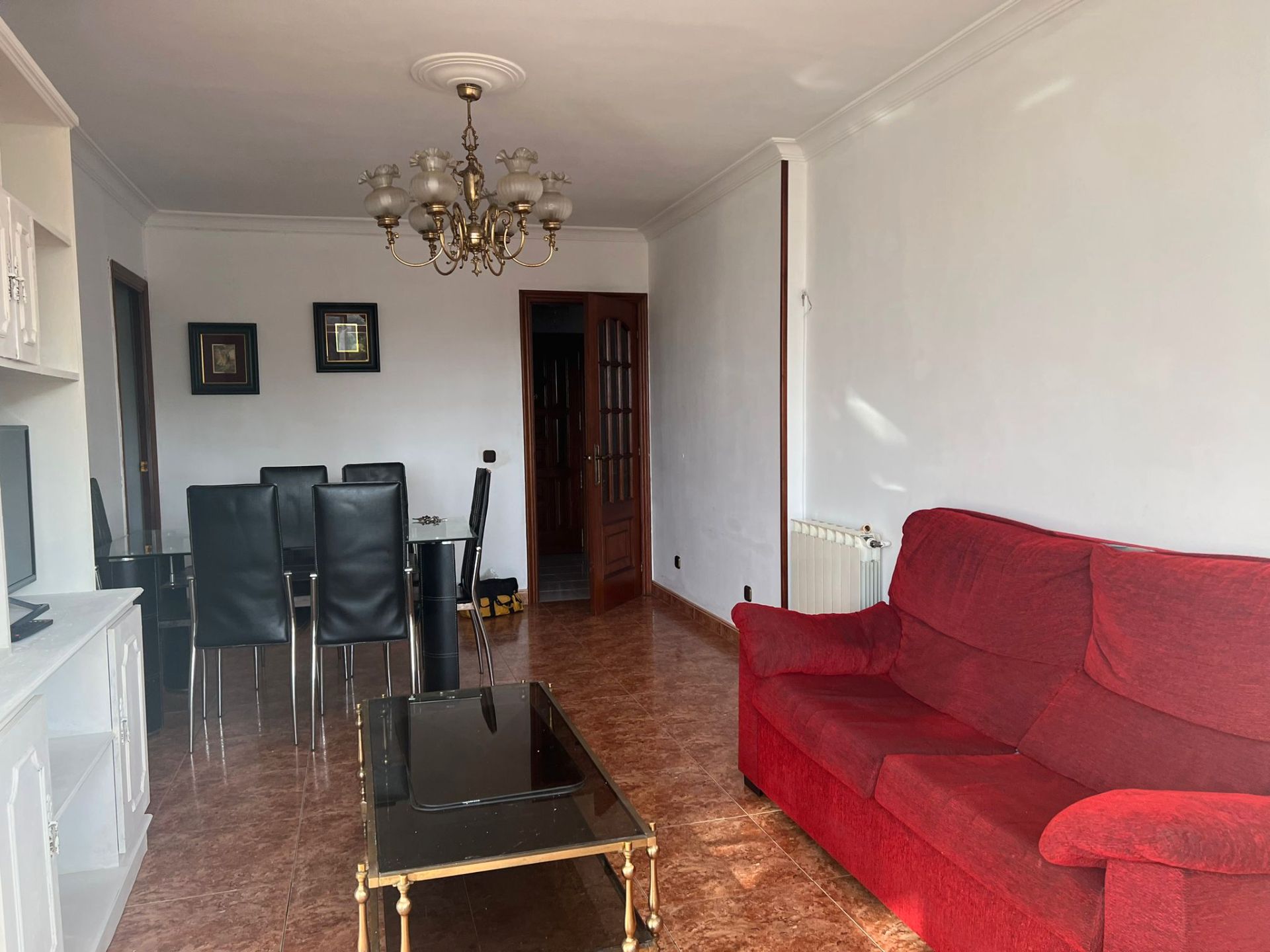 Living room of Flat for sale in Ferrol  with Heating and Terrace