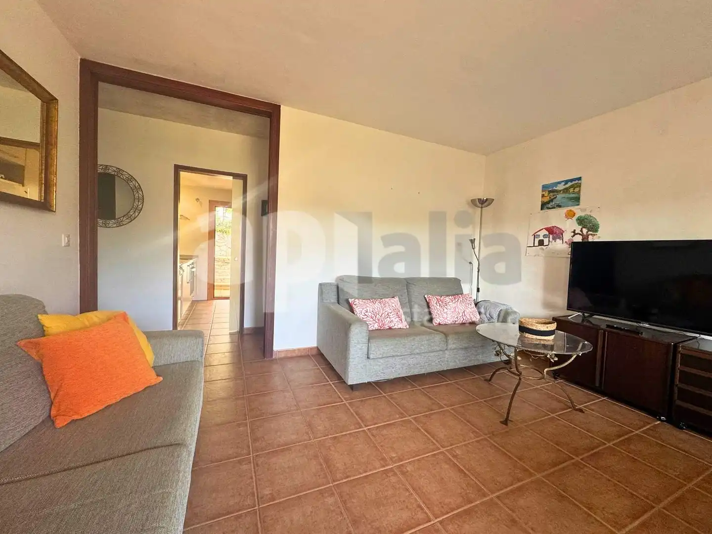 Living room of Apartments for sale in Lloret de Mar  with Private garden, Terrace and Furnished