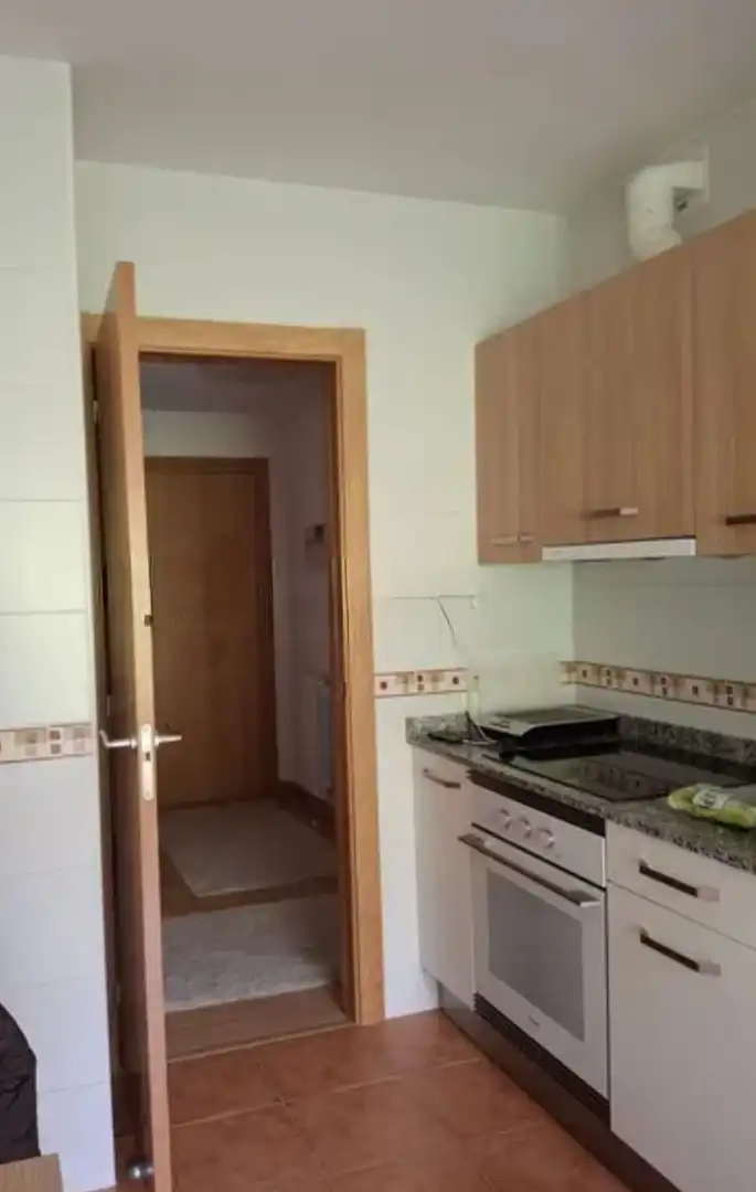 Kitchen of Flat for sale in Valle de Mena  with Heating, Terrace and Furnished