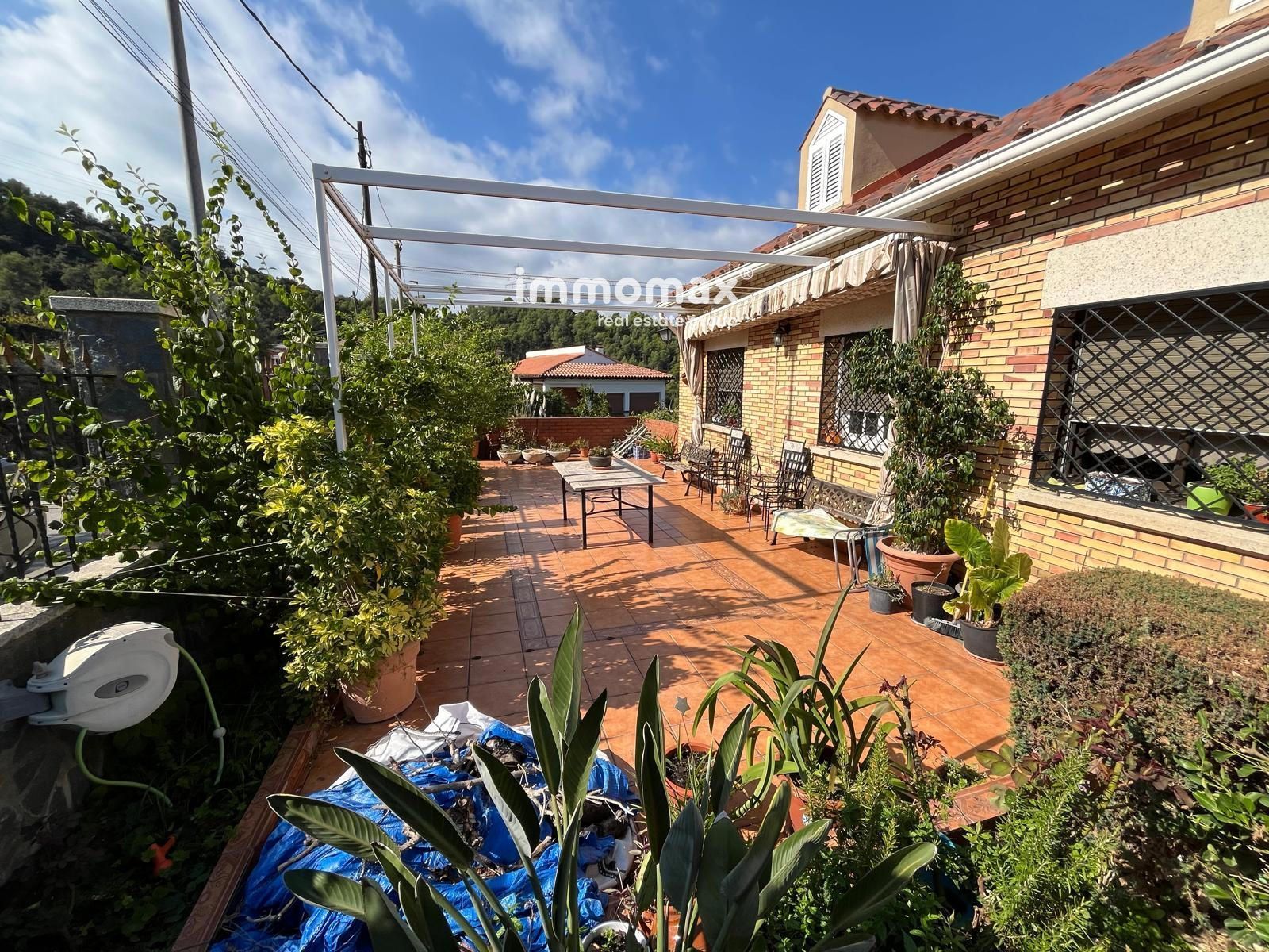 Terrassa de Casa o xalet en venda en Santa Coloma de Cervelló amb Calefacció, Terrassa i Traster