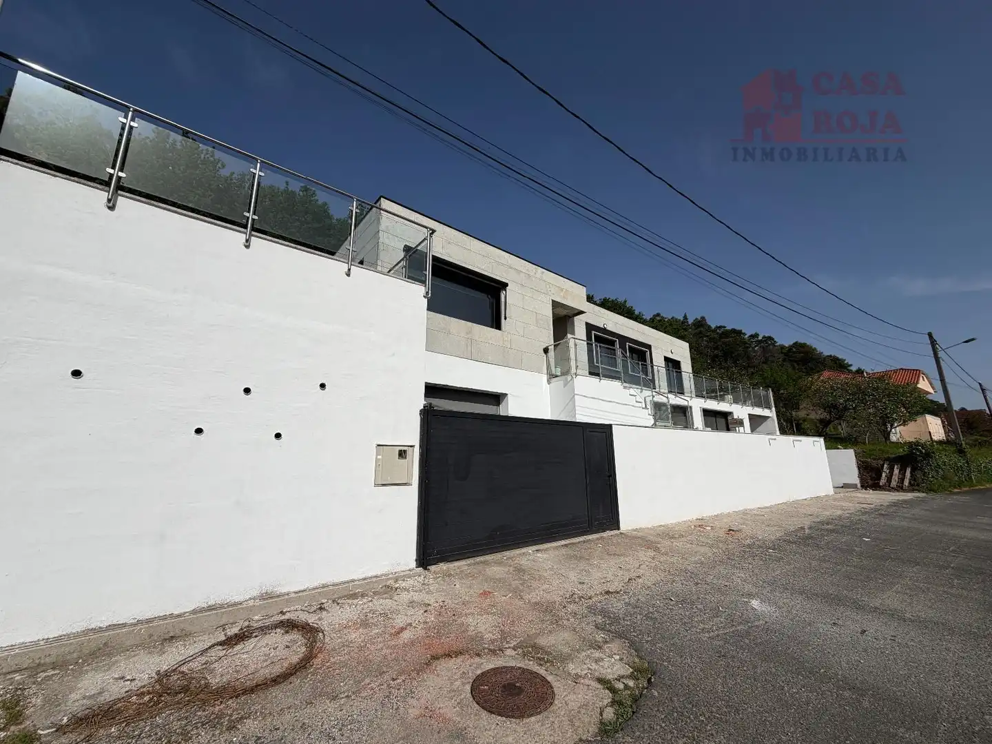 Vista exterior de Casa o chalet en venta en Cangas  con Calefacción, Trastero y Horno