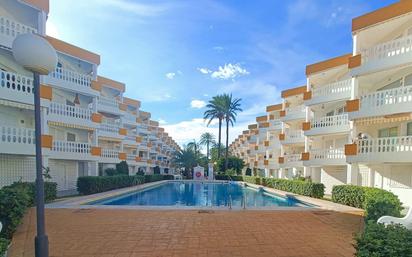 Vista exterior de Apartament en venda en Dénia amb Calefacció, Jardí privat i Terrassa