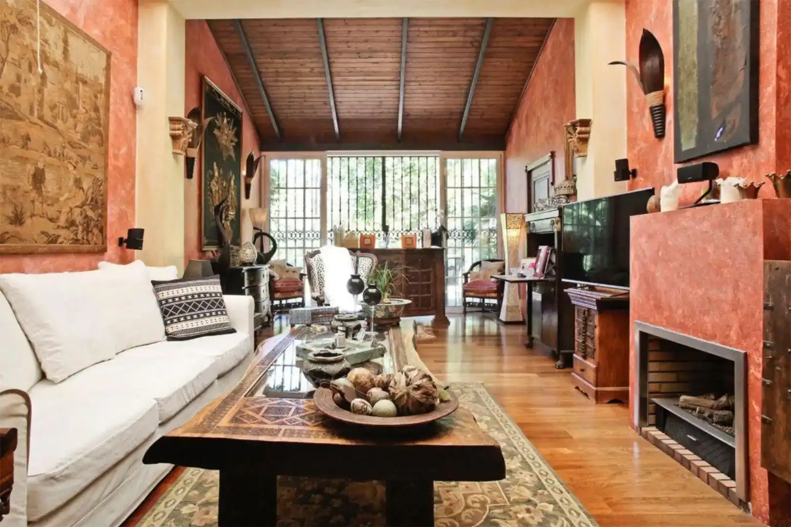 Sala d'estar de Casa o xalet de lloguer en Arona amb Aire condicionat, Jardí privat i Traster
