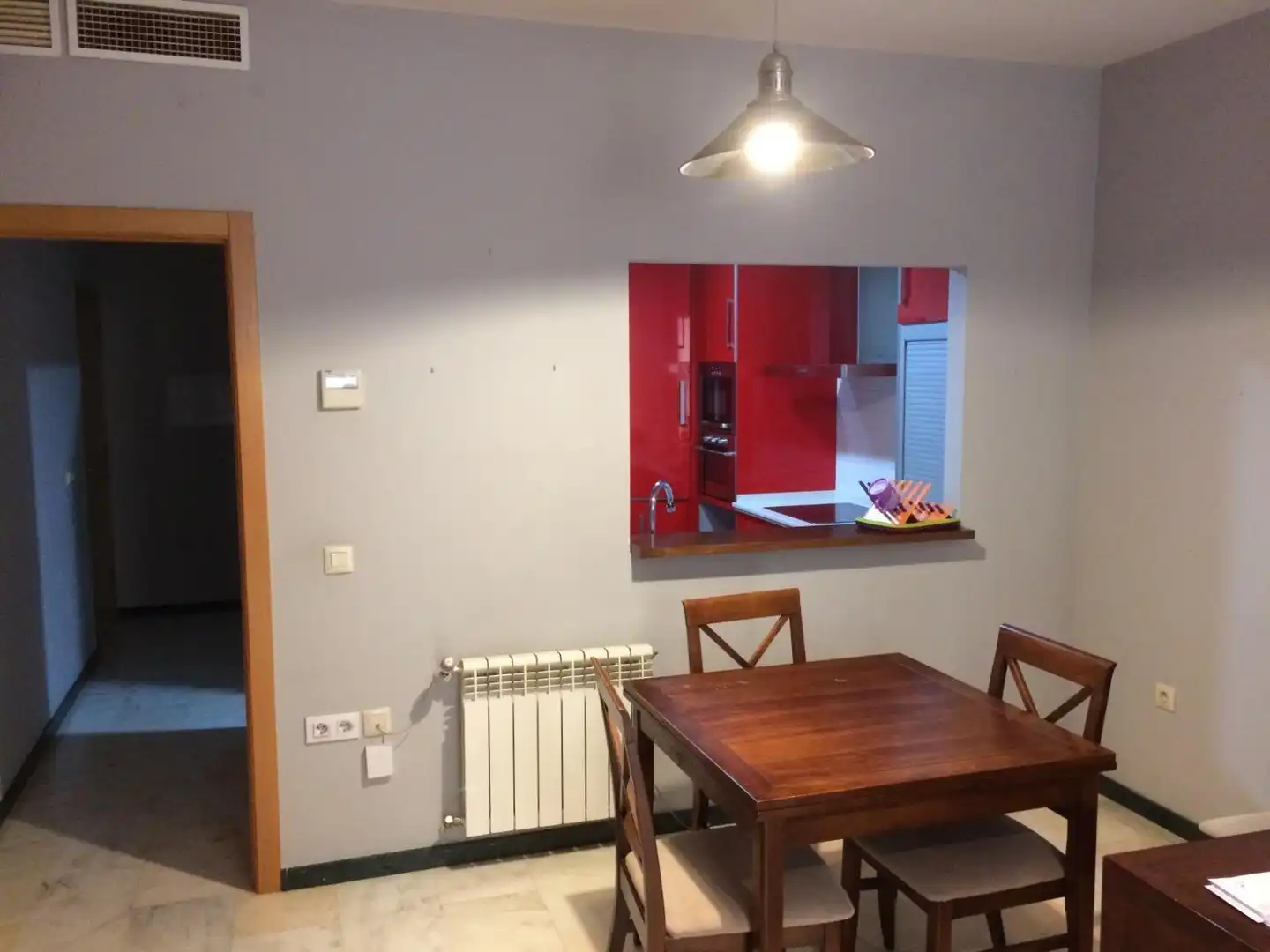 Cocina de Apartamento en venta en Badajoz con Aire acondicionado, Jardín privado y Amueblado