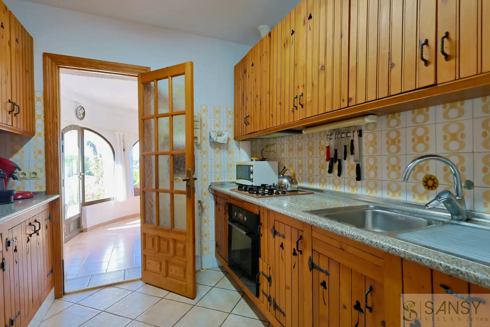 Cuina de Casa o xalet en venda en Jávea / Xàbia amb Terrassa i Piscina